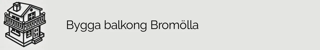 Bygga balkong Bromölla